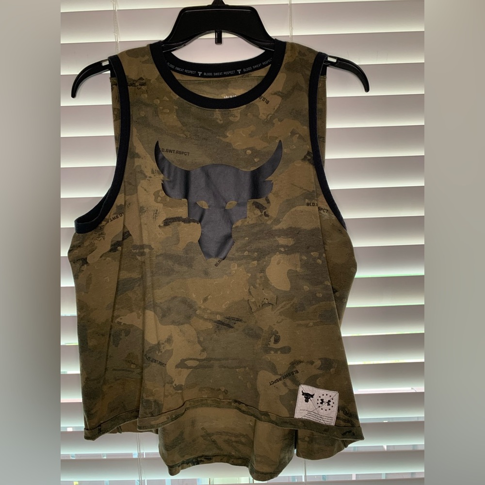 Under Armour Project Rock tank